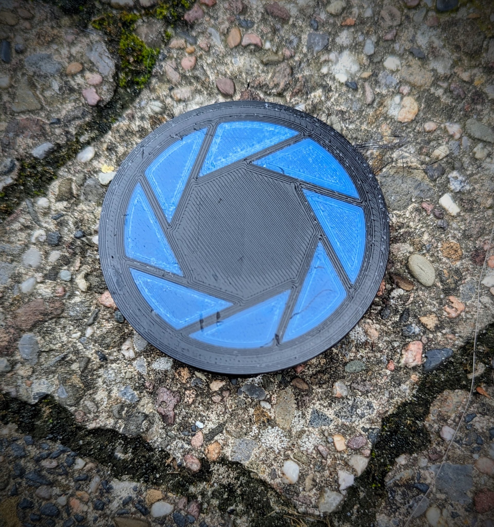 Nắp trung tâm bánh xe Aperture Science cho BMW