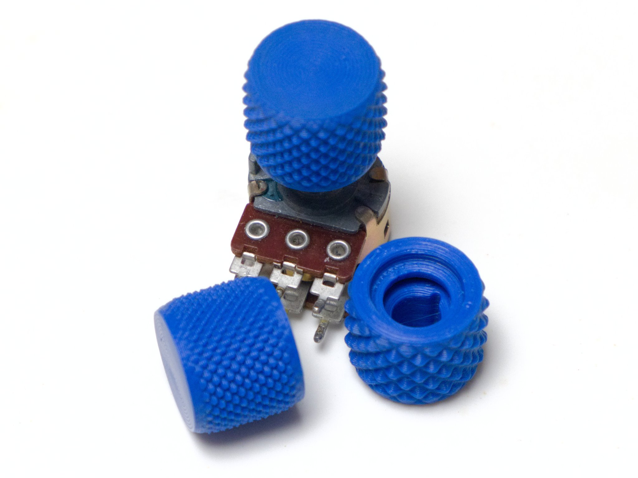 Núm điều chỉnh có rãnh cho màn hình Voron 0.2