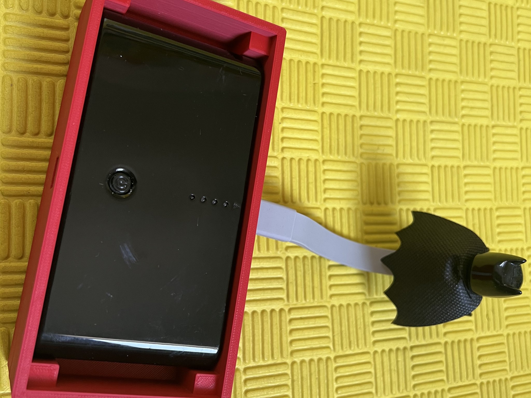 Hộp pin đèn LED USB Lego Batman