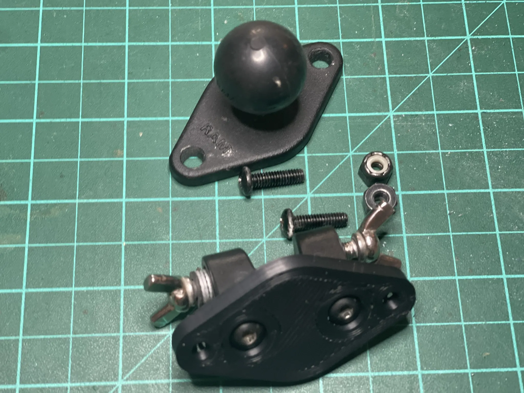 Bộ chuyển đổi RAM cho giá đỡ Quad Lock Evotech