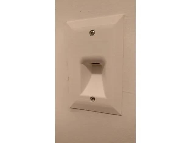 Nắp che keystone cho cáp ethernet gắn tường