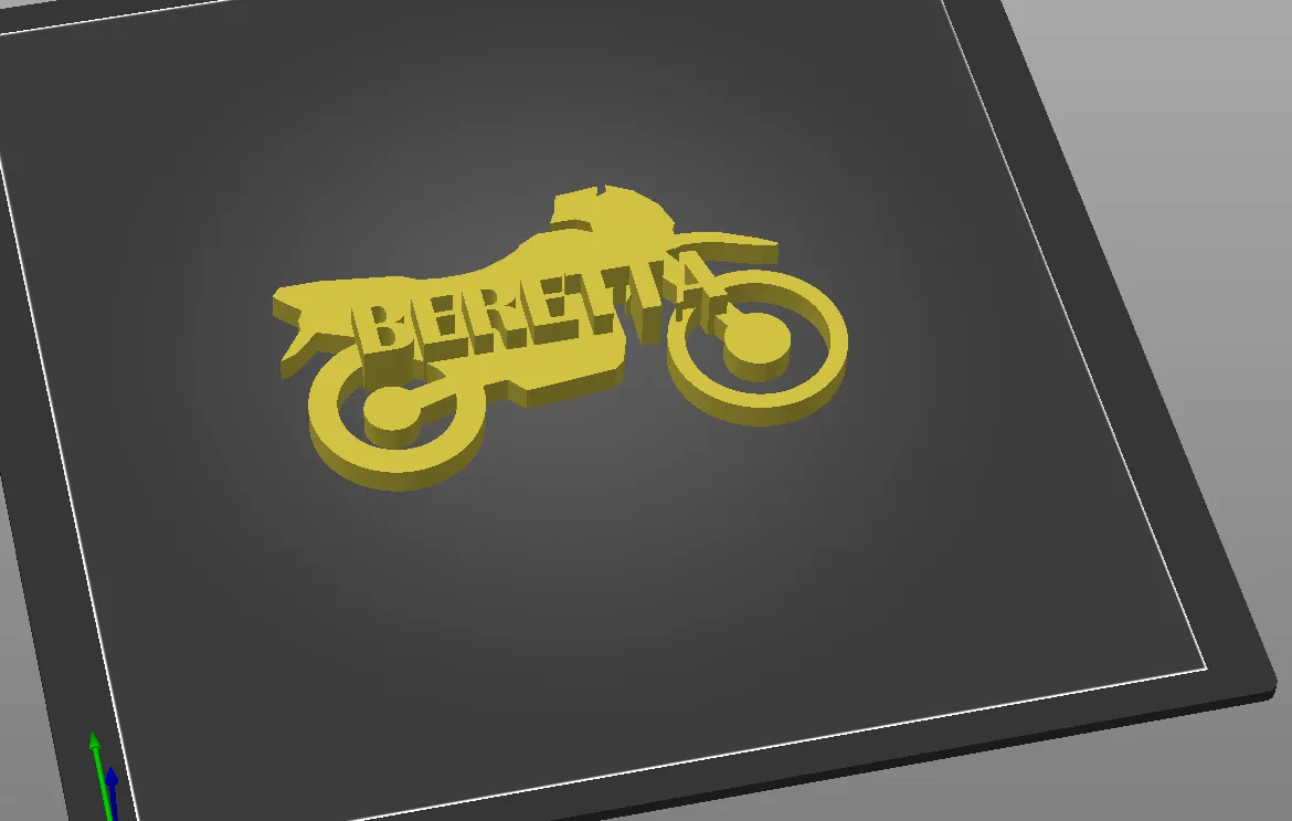 Chìa khóa xe máy Beretta mô phỏng thực tế