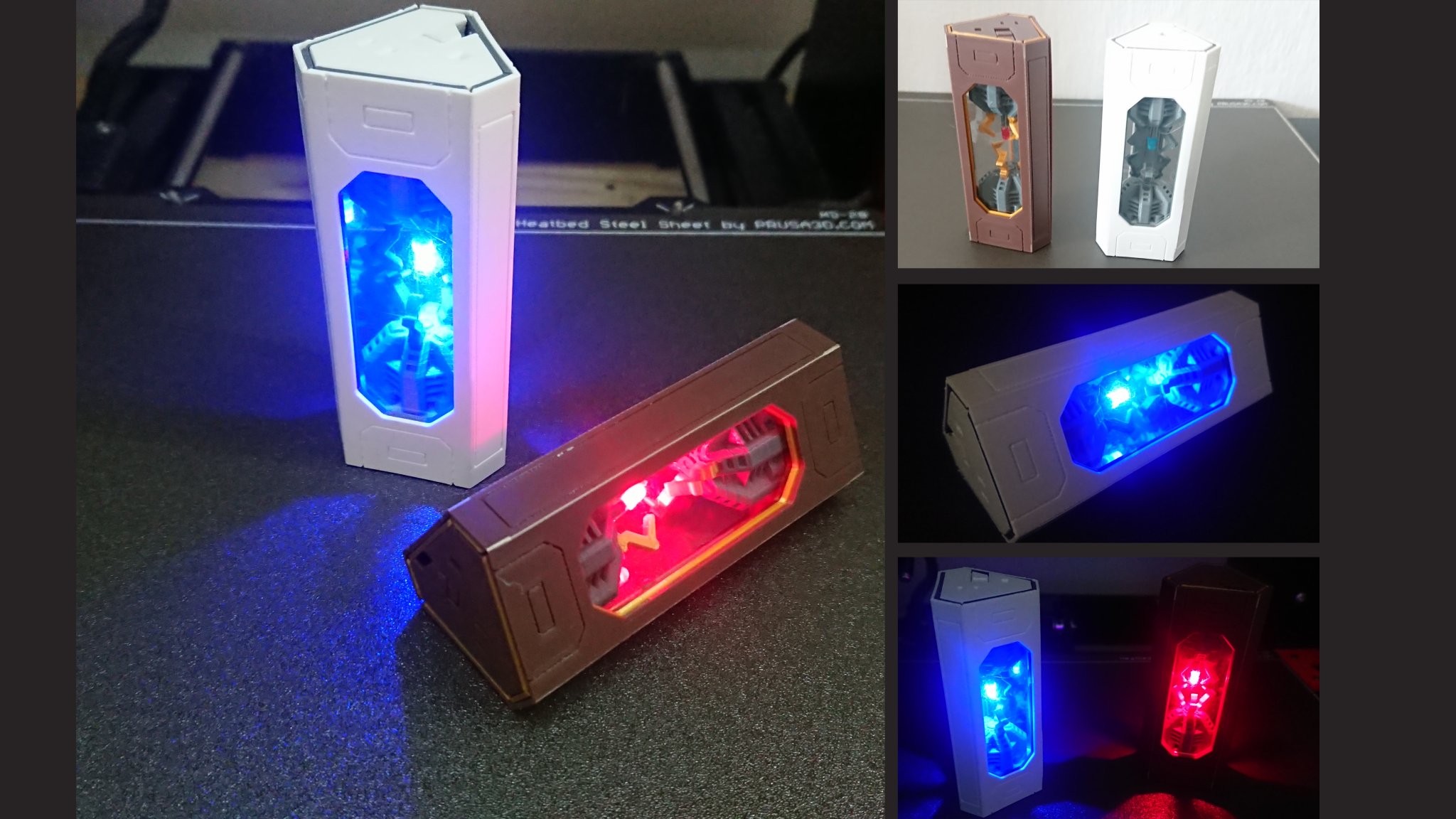 Đèn LED chứa antimatter cho bàn đầu giường