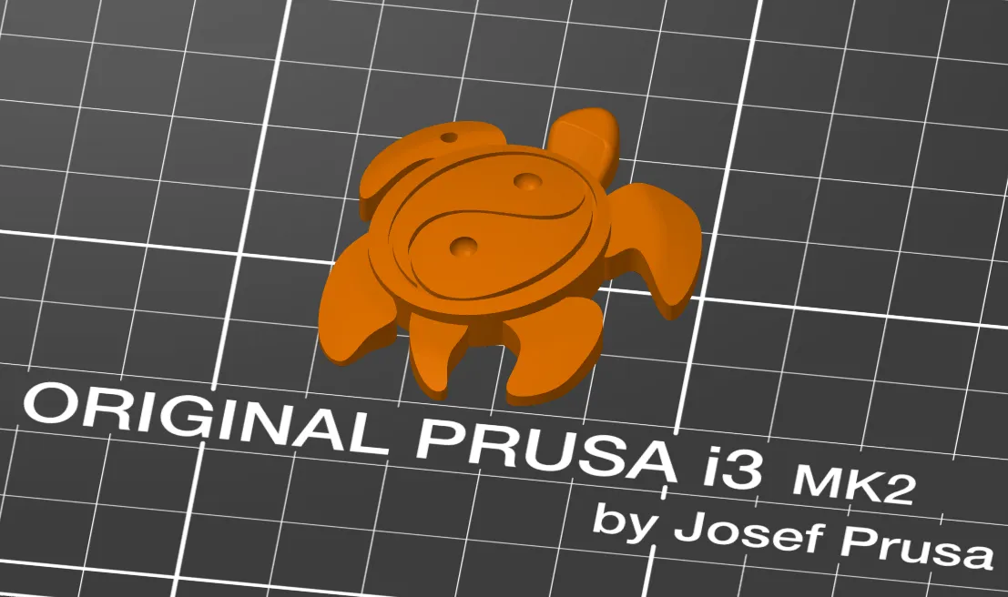 Mặt dây chuyền rùa Ying Yang độc đáo