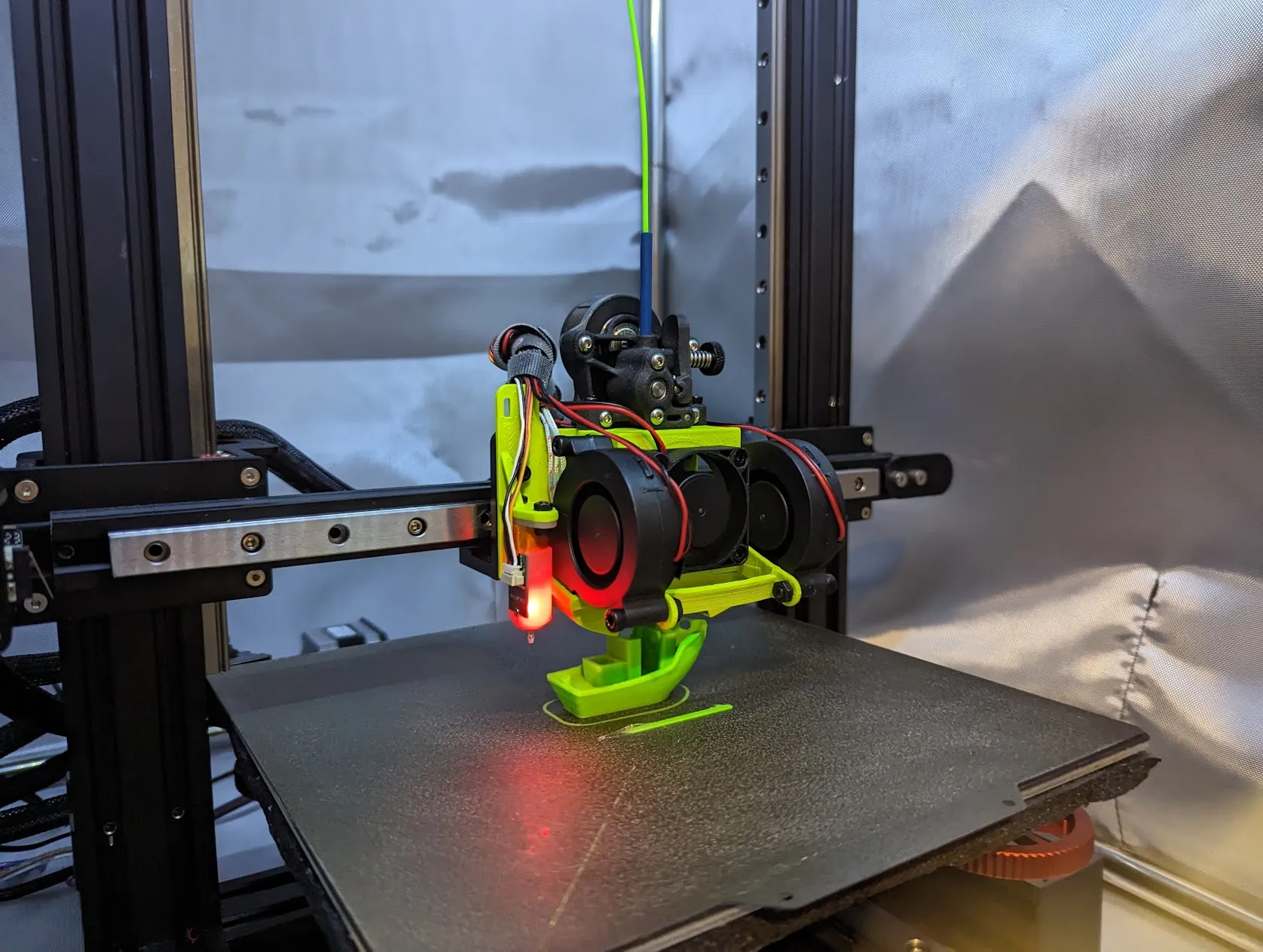 Bộ làm mát tùy chỉnh cho Ender 3: Black Knight và Revo CR