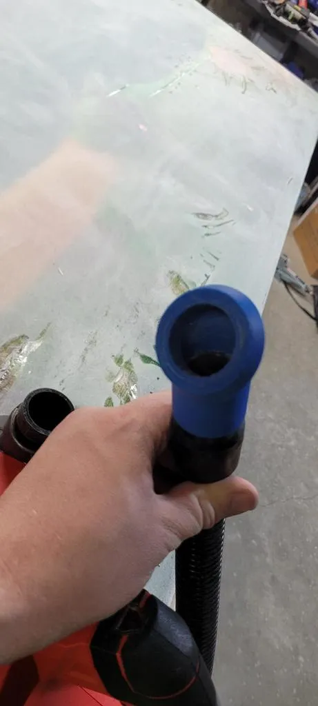 Bộ chuyển đổi ống hút chân không 1-1/4 cho máy chà nhám Bauer