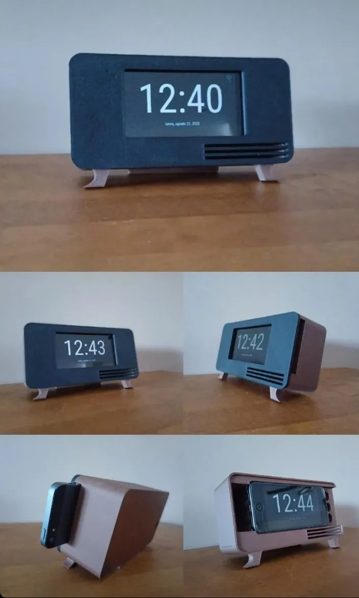 Đồng hồ iPhone5 tái chế thành hộp trang sức và heo đất