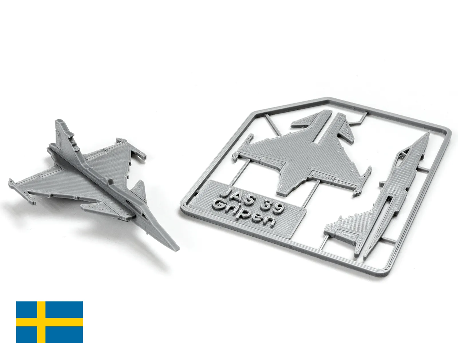 Mô hình máy bay chiến đấu Saab JAS 39 Gripen của Thụy Điển