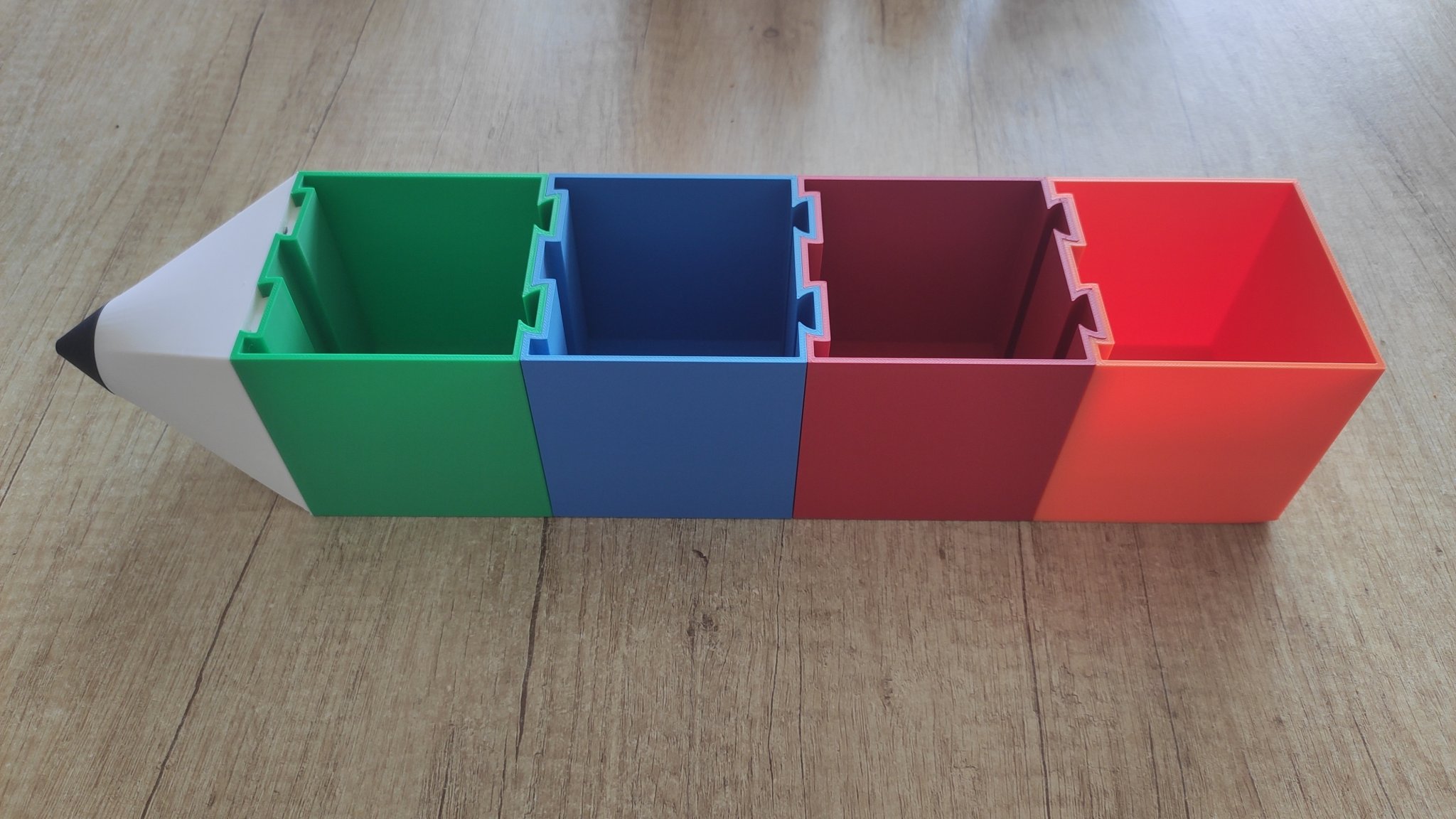 Giá đỡ bút chì in 3D không cần hỗ trợ