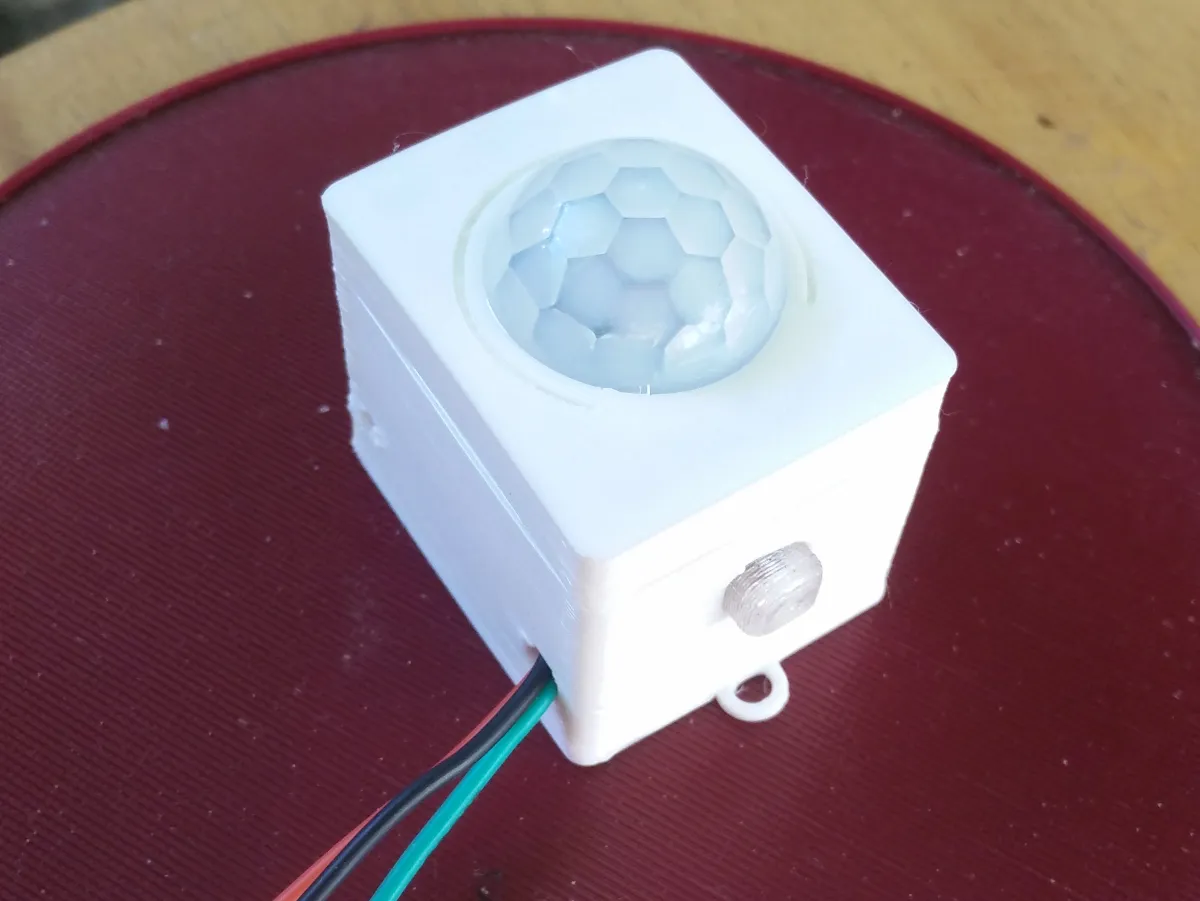 Giá đỡ cho điện trở quang LDR in bằng PLA trong suốt