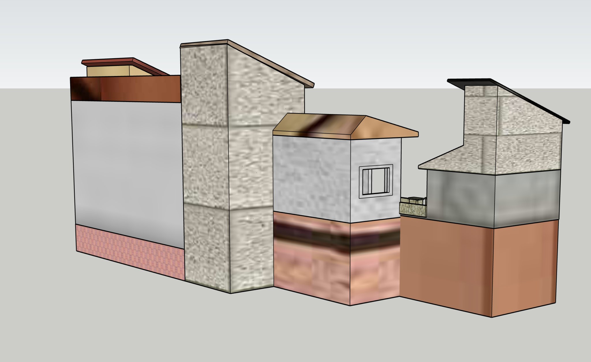 Nhà thờ Giáng sinh GT 20 thiết kế bằng SKETCHUP