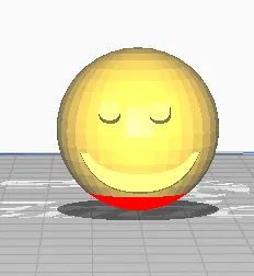 Nụ cười hạnh phúc 3D kích thước 35x35x35