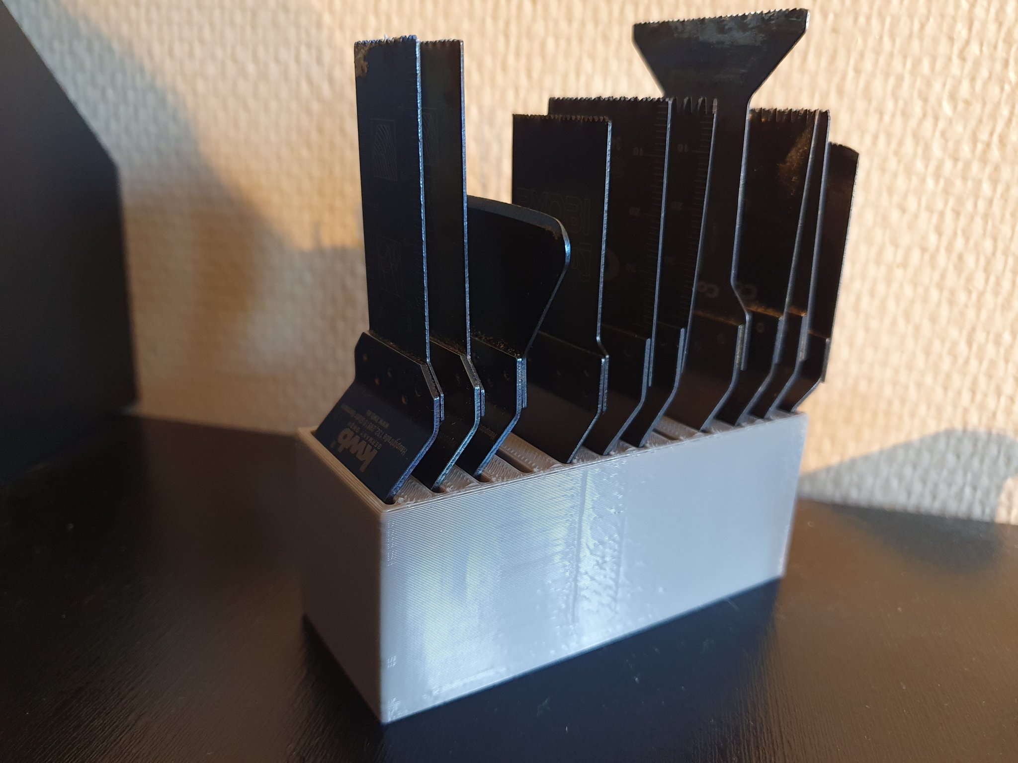 Hộp lưu trữ lưỡi dao cho công cụ đa năng oscillating