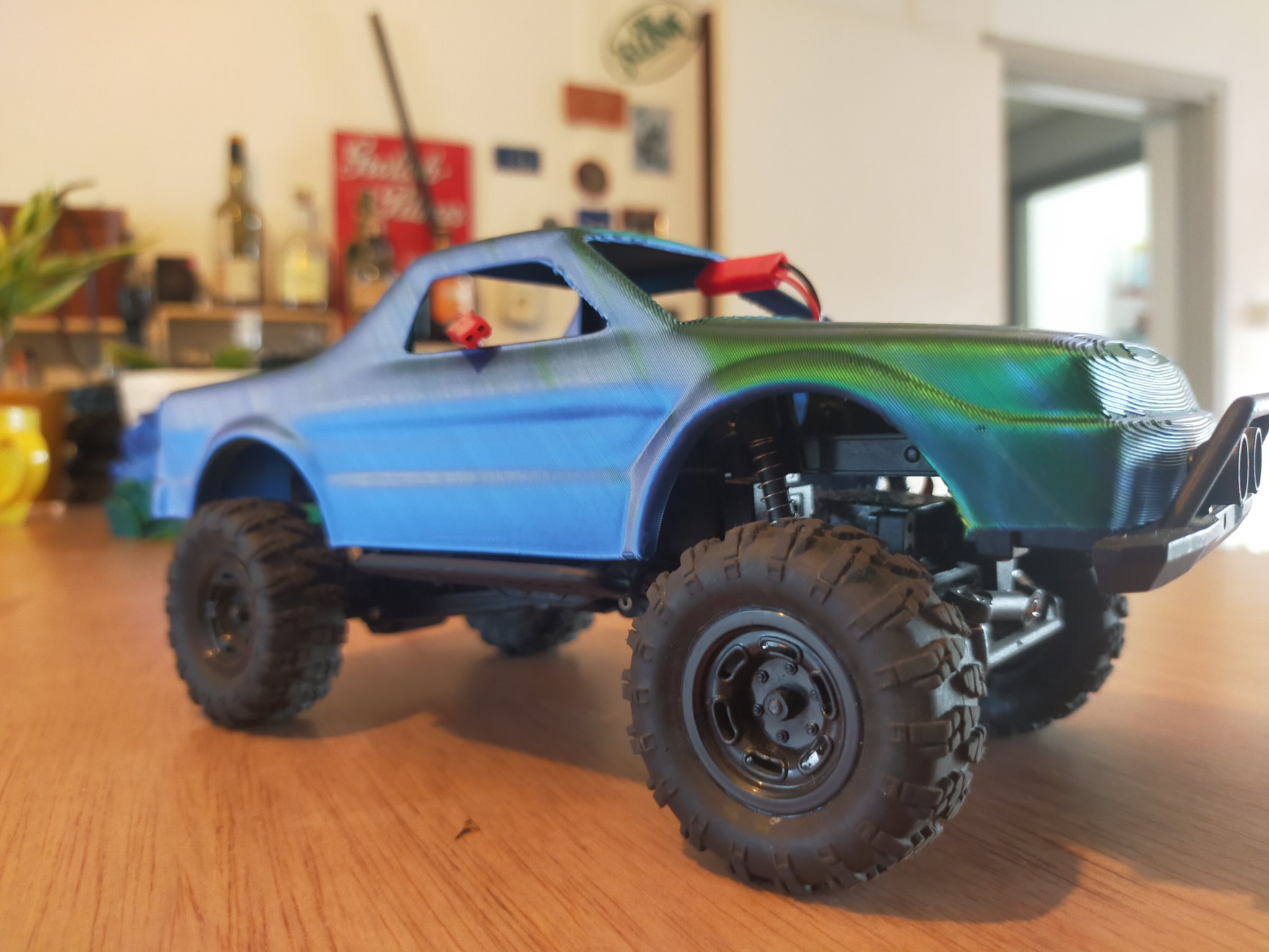 Thân xe RC Subaru Brat in 3D theo tỷ lệ 1/24