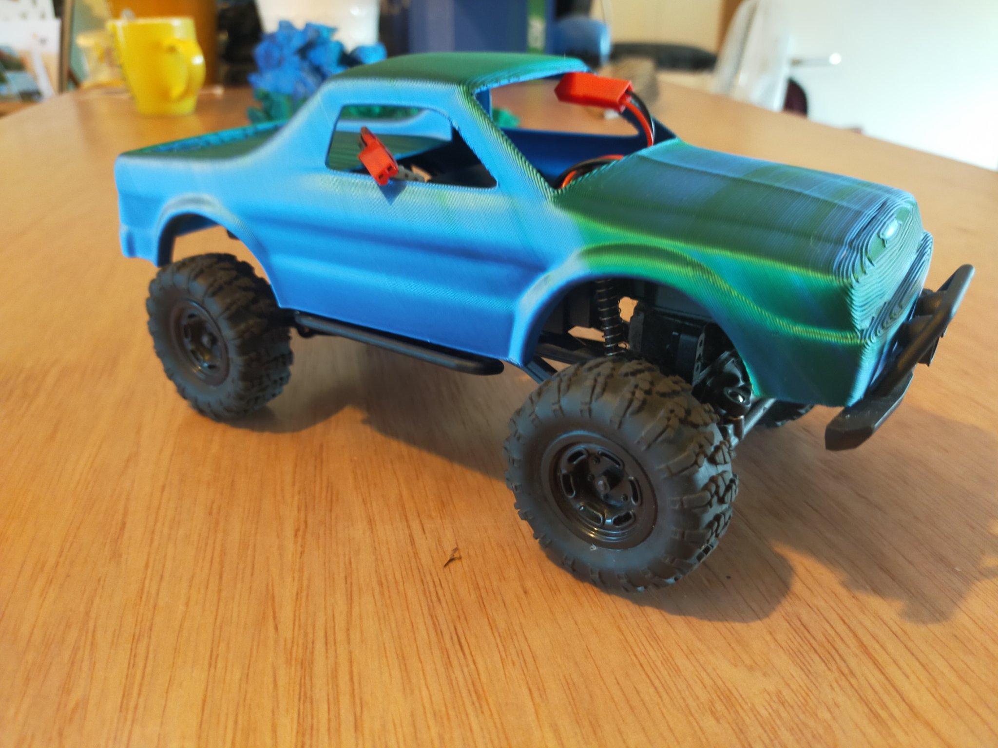 Thân xe RC Subaru Brat in 3D theo tỷ lệ 1/24