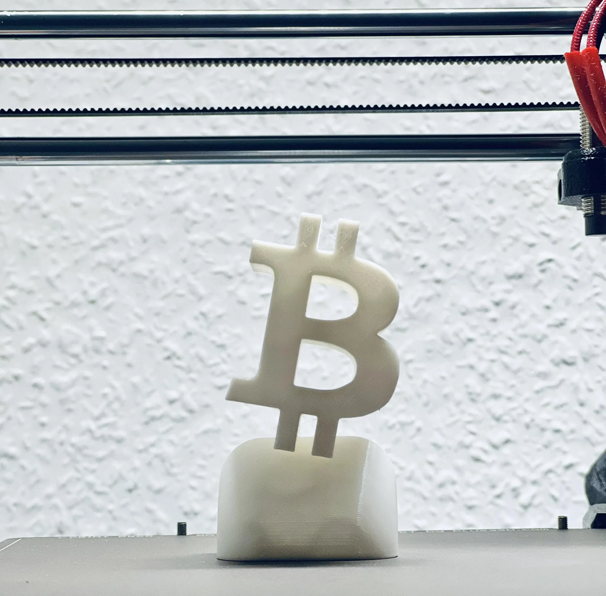 Tượng Bitcoin đơn giản cho không gian làm việc