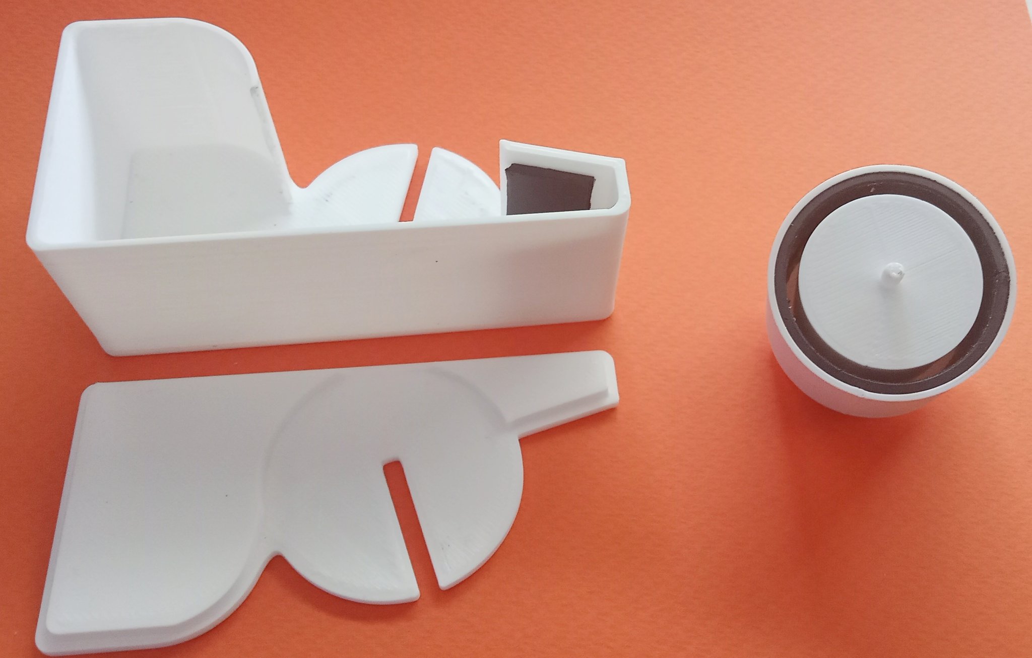 Máy phân phát kẹp giấy trang trí cho bàn làm việc