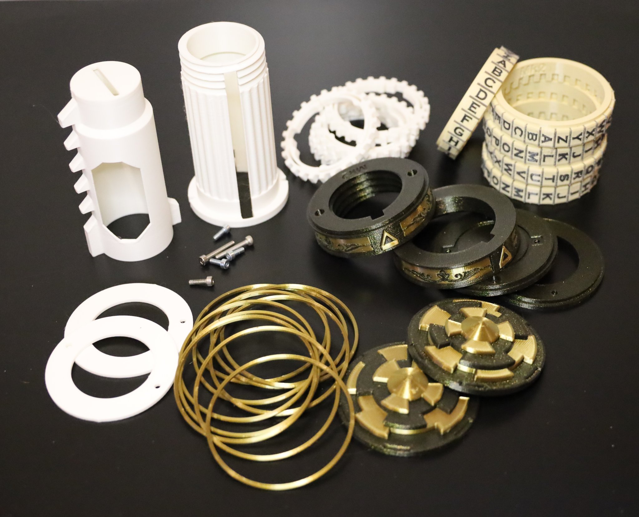 Cryptex chức năng hoàn chỉnh với mã số tùy chỉnh