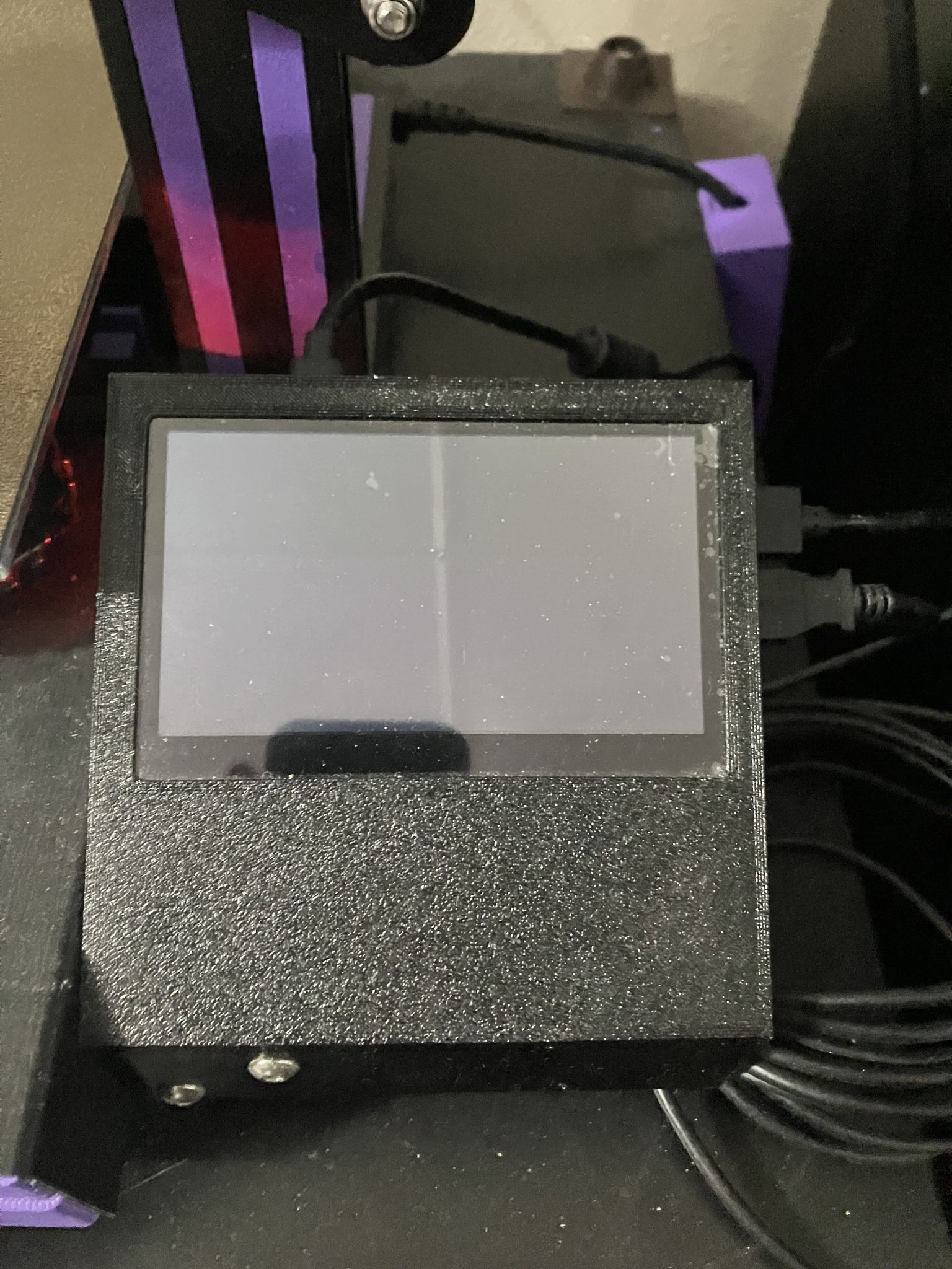 Giá đỡ WaveShare DSi 4.3in cho máy in Ender 3 với lỗ gắn chính xác