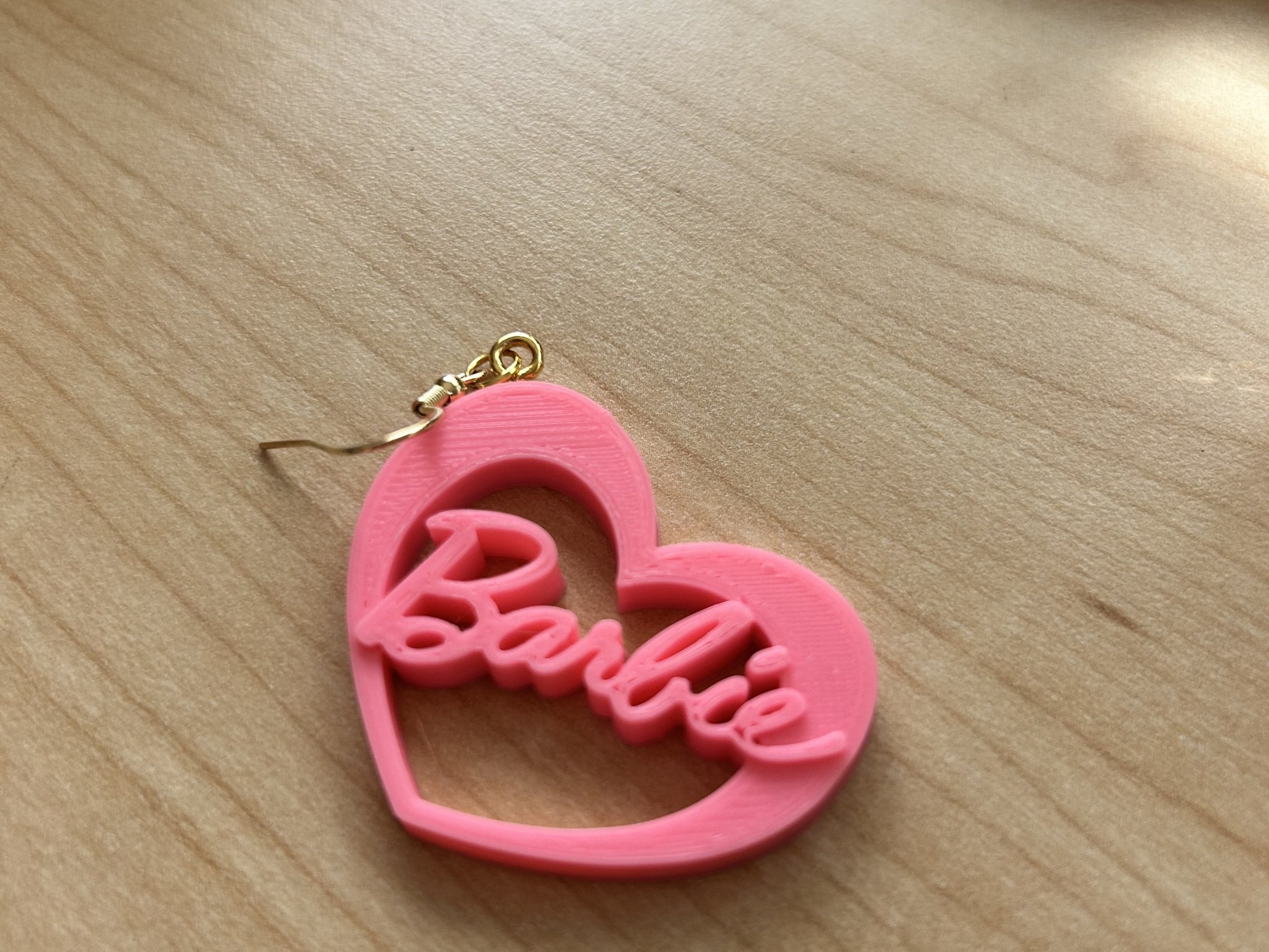 **Mặt dây chuyền trái tim Barbie DIY cho trang sức**