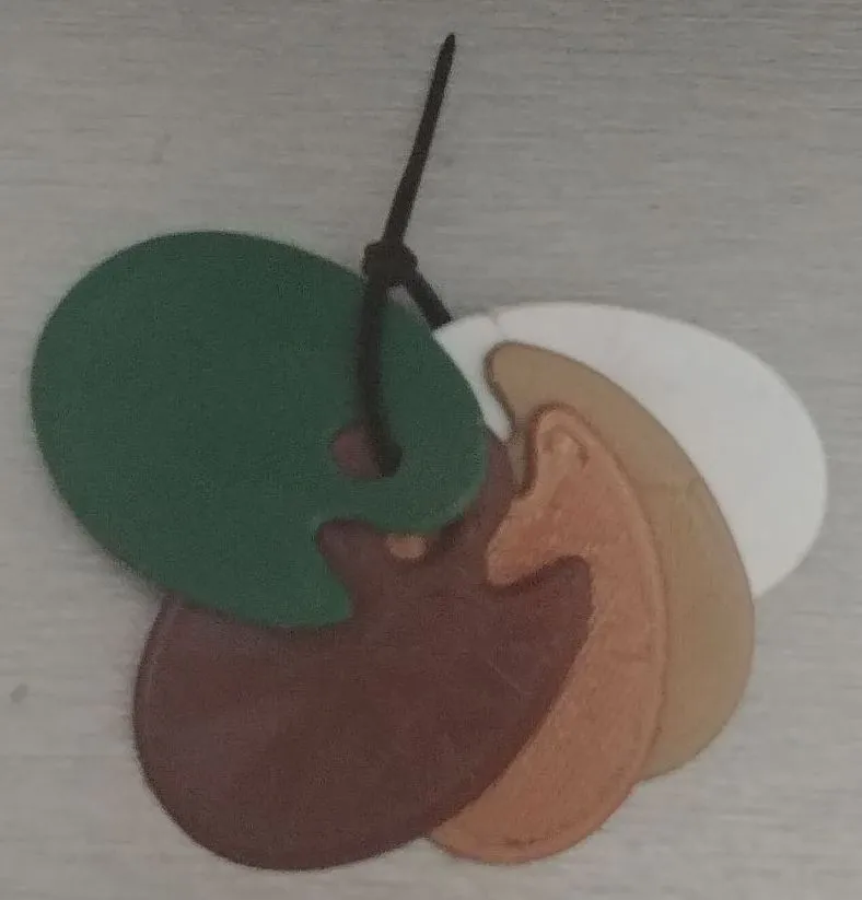 Bảng mẫu giữ filament với 3 loại khác nhau