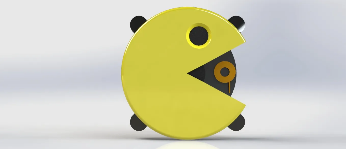 Bộ mô hình trực quan động cơ PACMAN nhiều màu sắc