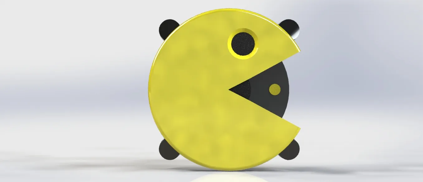 Bộ mô hình trực quan động cơ PACMAN nhiều màu sắc