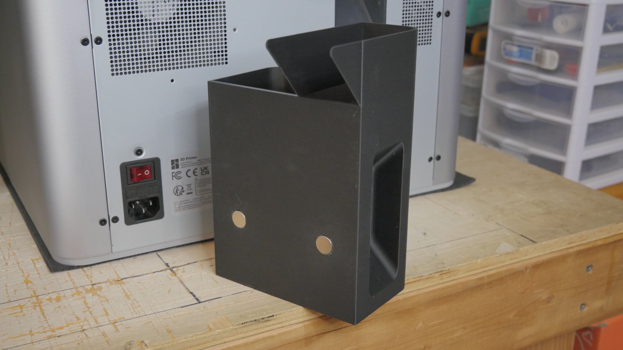 Hệ thống ống xả lớn từ tính cho Bambu Lab X1 Carbon