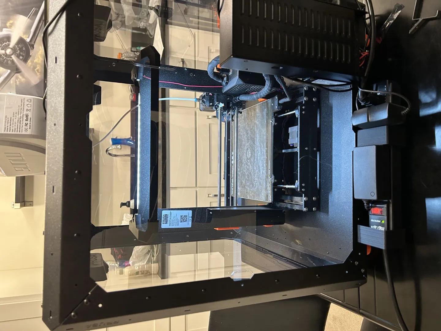 Giá đỡ ổ cắm điện cho tủ đựng Prusa