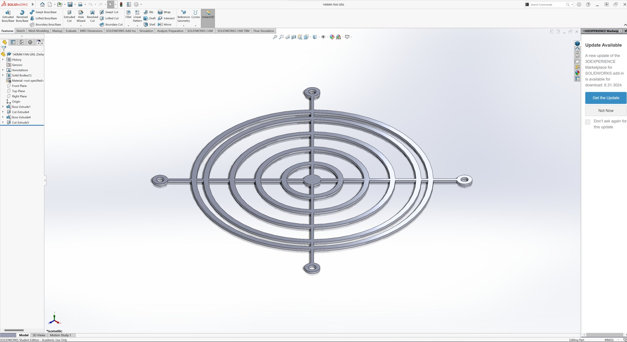 Lưới quạt 140mm cho thùng máy NR200