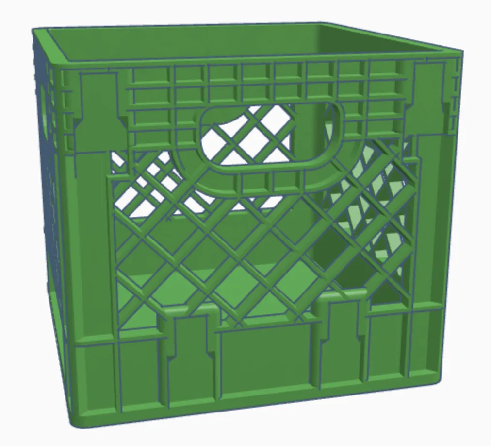 Giá đỡ hộp sữa cho bảng Skadis - không cần hỗ trợ