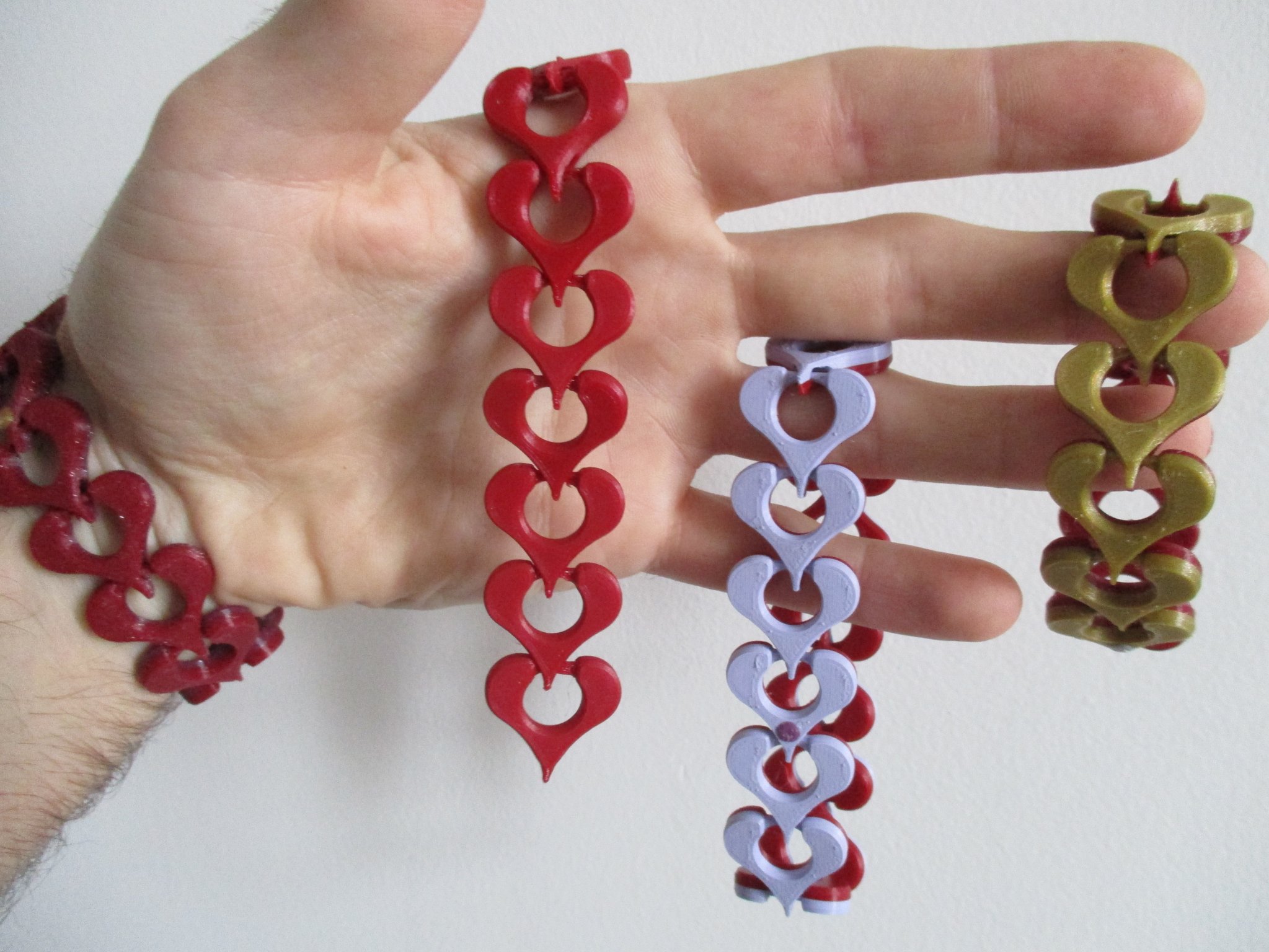 Vòng tay in tại chỗ hình trái tim - Unchain My Heart