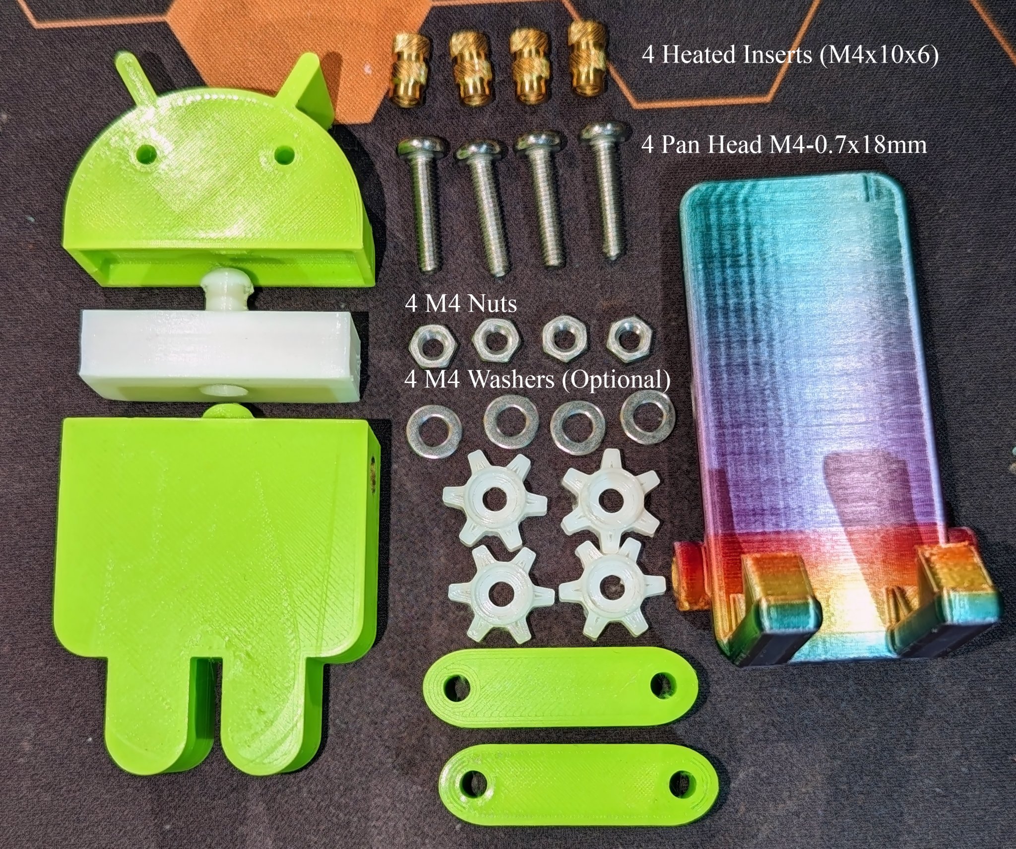 Giá đỡ điện thoại hình logo Android Bugdroid