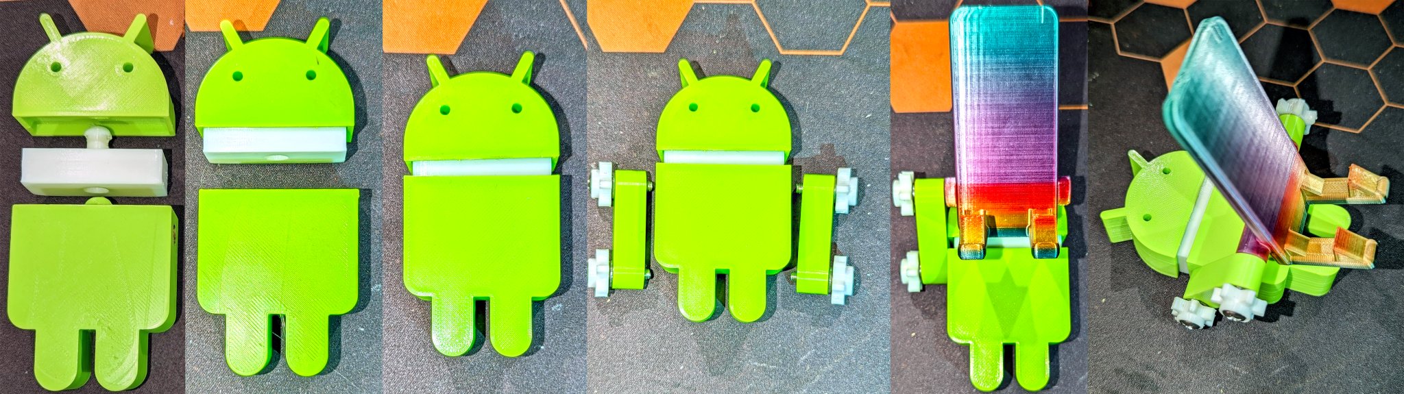 Giá đỡ điện thoại hình logo Android Bugdroid