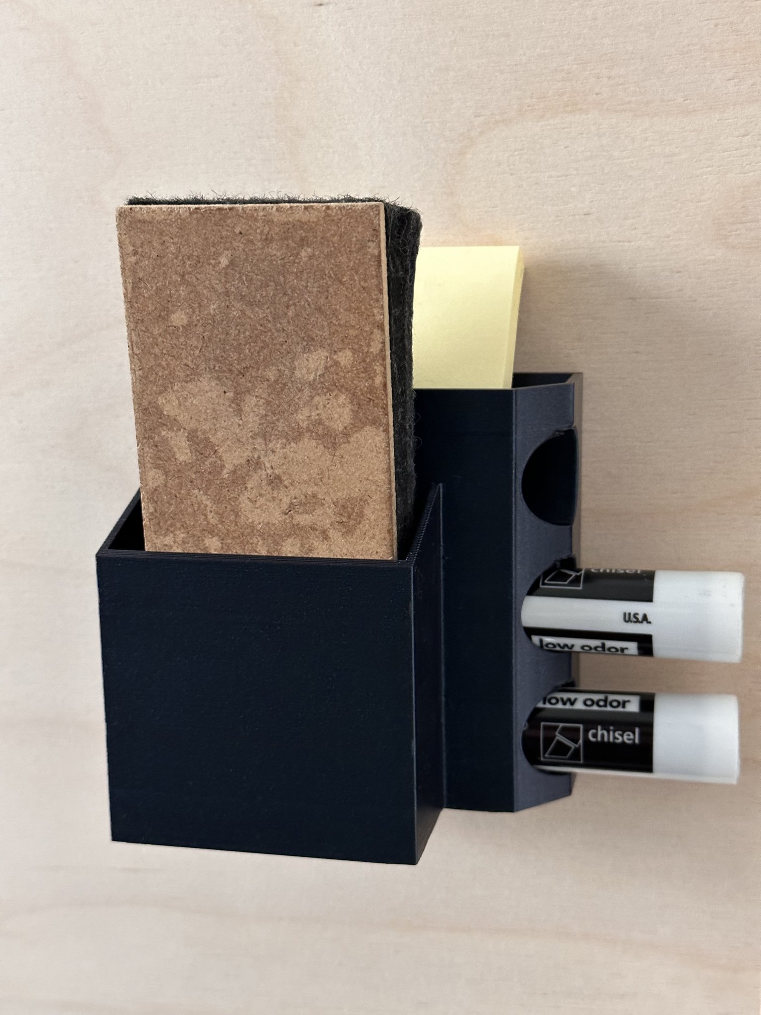 Giá đỡ công cụ bảng trắng treo tường cho 3 bút đánh dấu