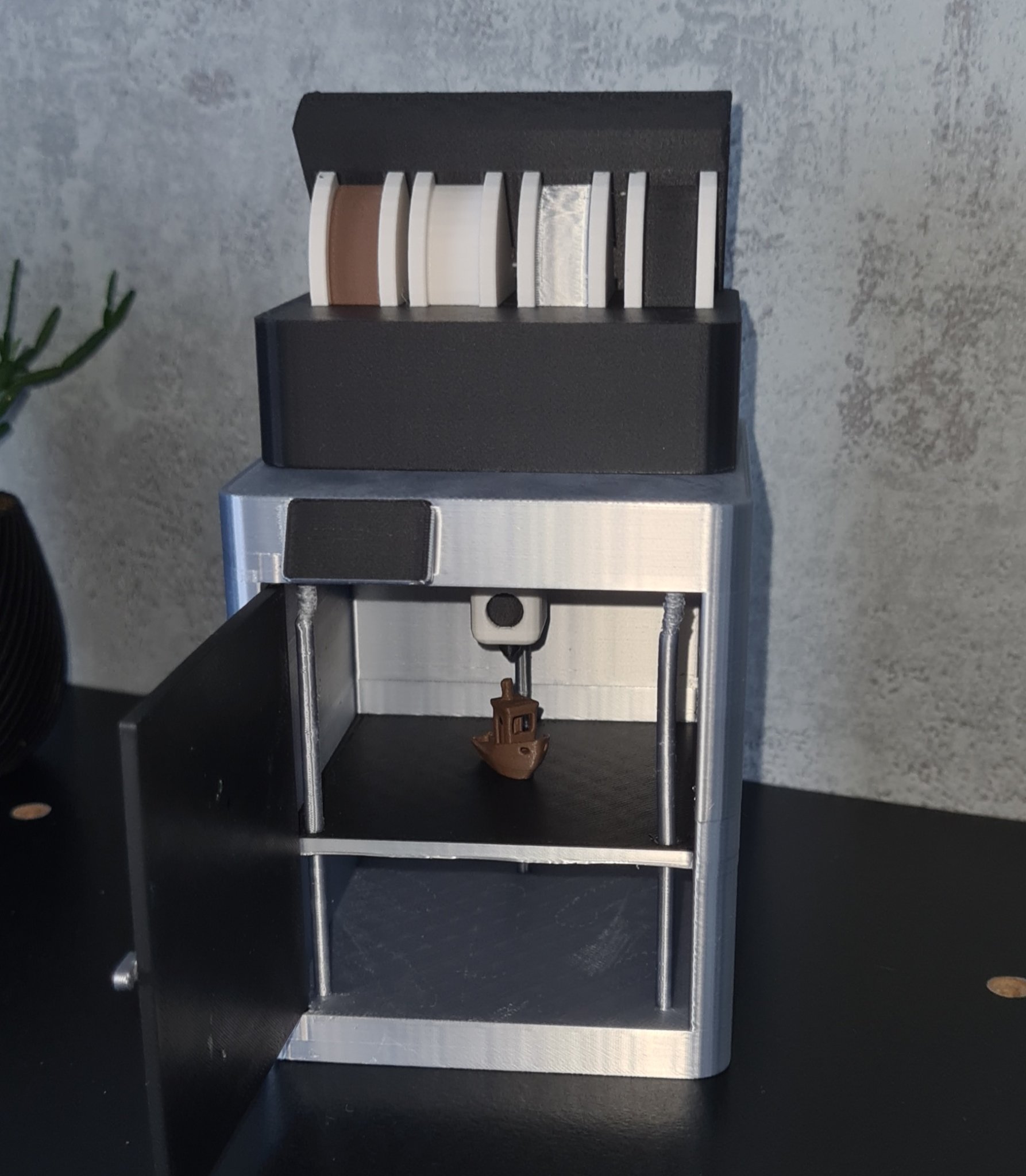 Mô hình mini máy in Bambulab X1C tỷ lệ 1:5