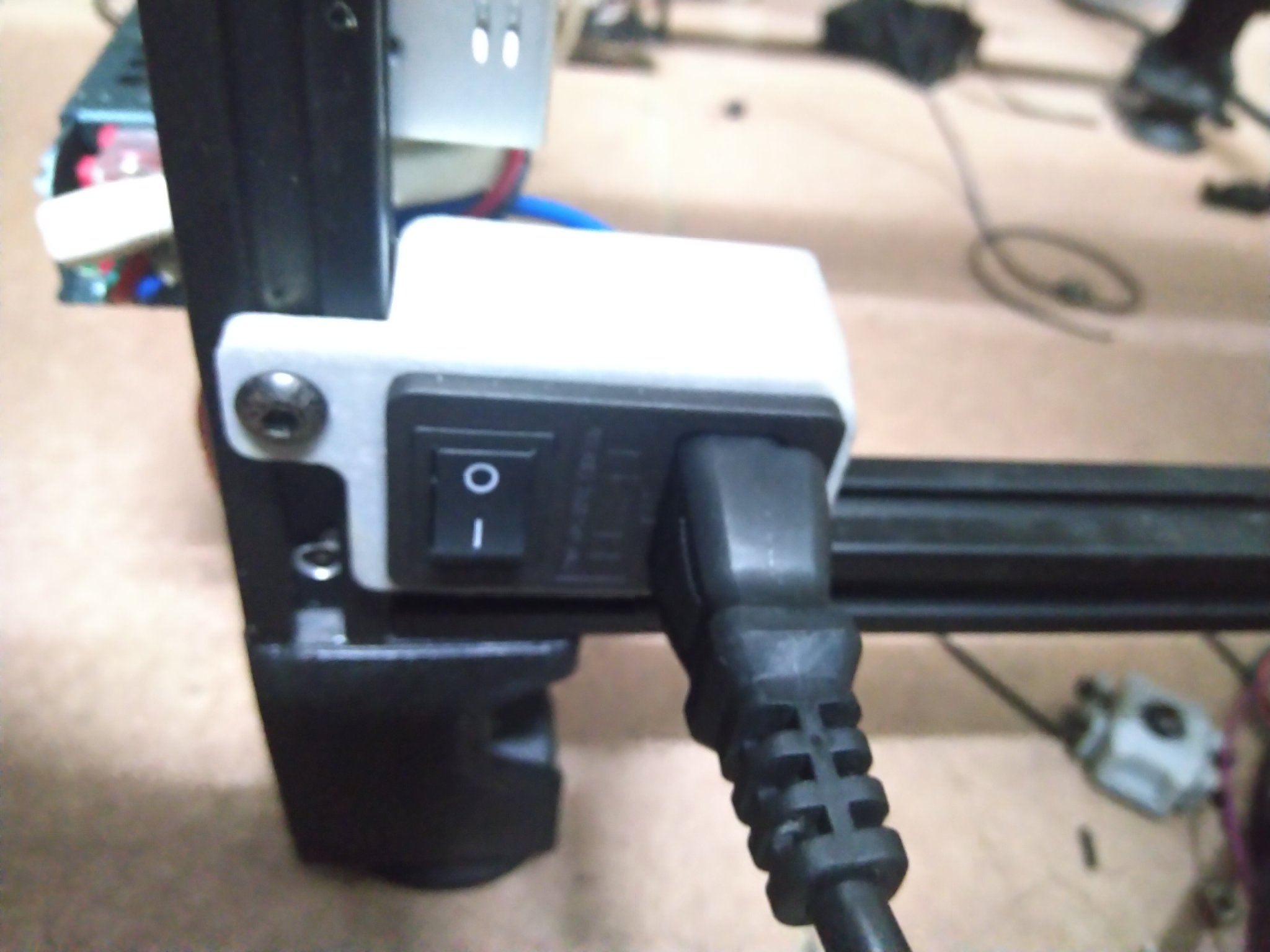 Góc kết nối dây nguồn IEC cho giá đỡ lắp ráp nhanh chóng