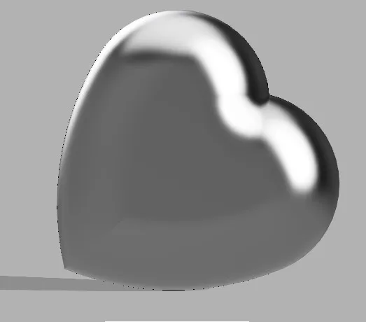 Mô hình trái tim 3D: Trái tim đặc, rỗng và hộp trái tim