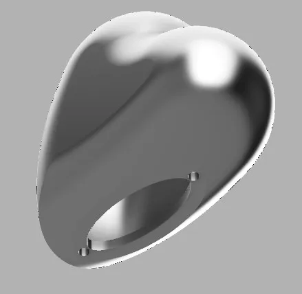 Mô hình trái tim 3D: Trái tim đặc, rỗng và hộp trái tim