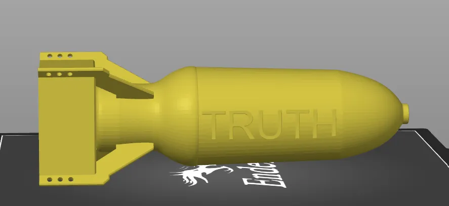 Bomba sự thật độc đáo cho mô hình 3D