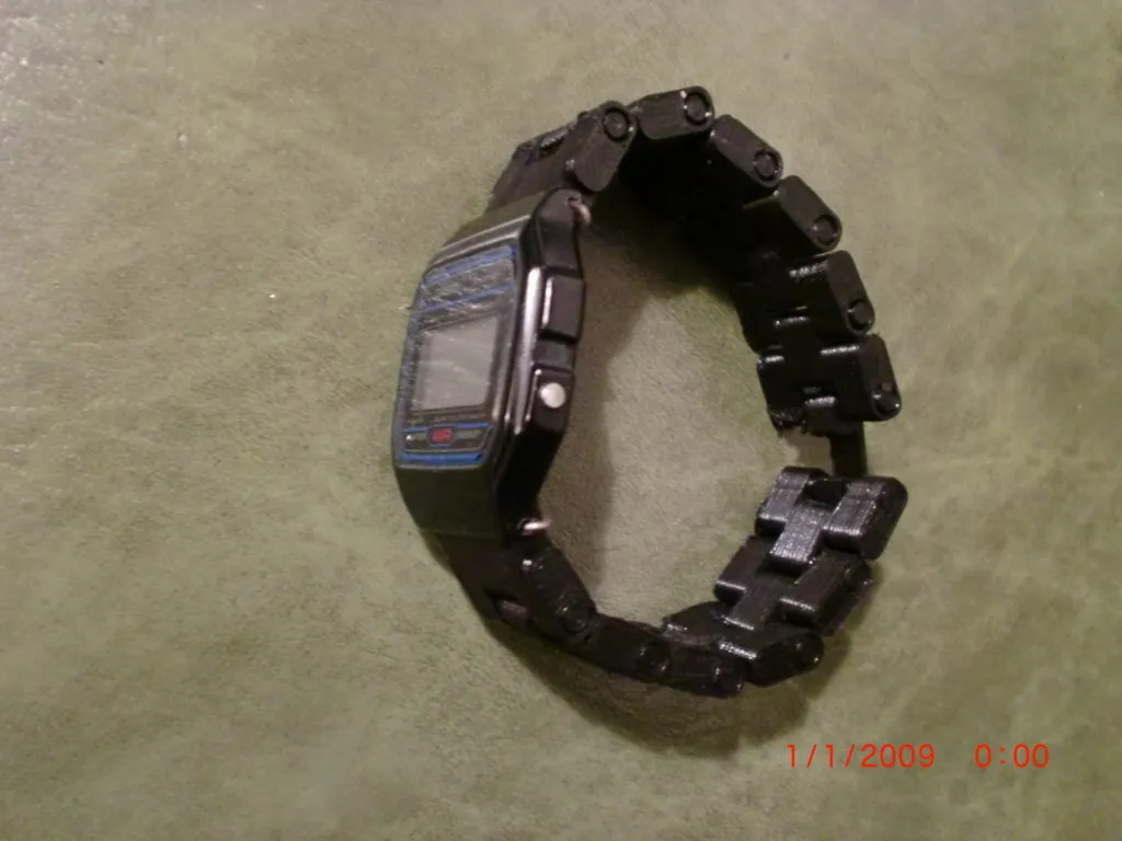 Dây đồng hồ Casio để in 3D khi dây gãy