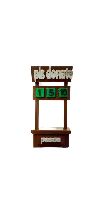 Quầy quyên góp mặc định trong Roblox Pls Donate