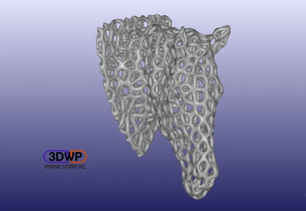 Đầu ngựa phong cách Voronoi
