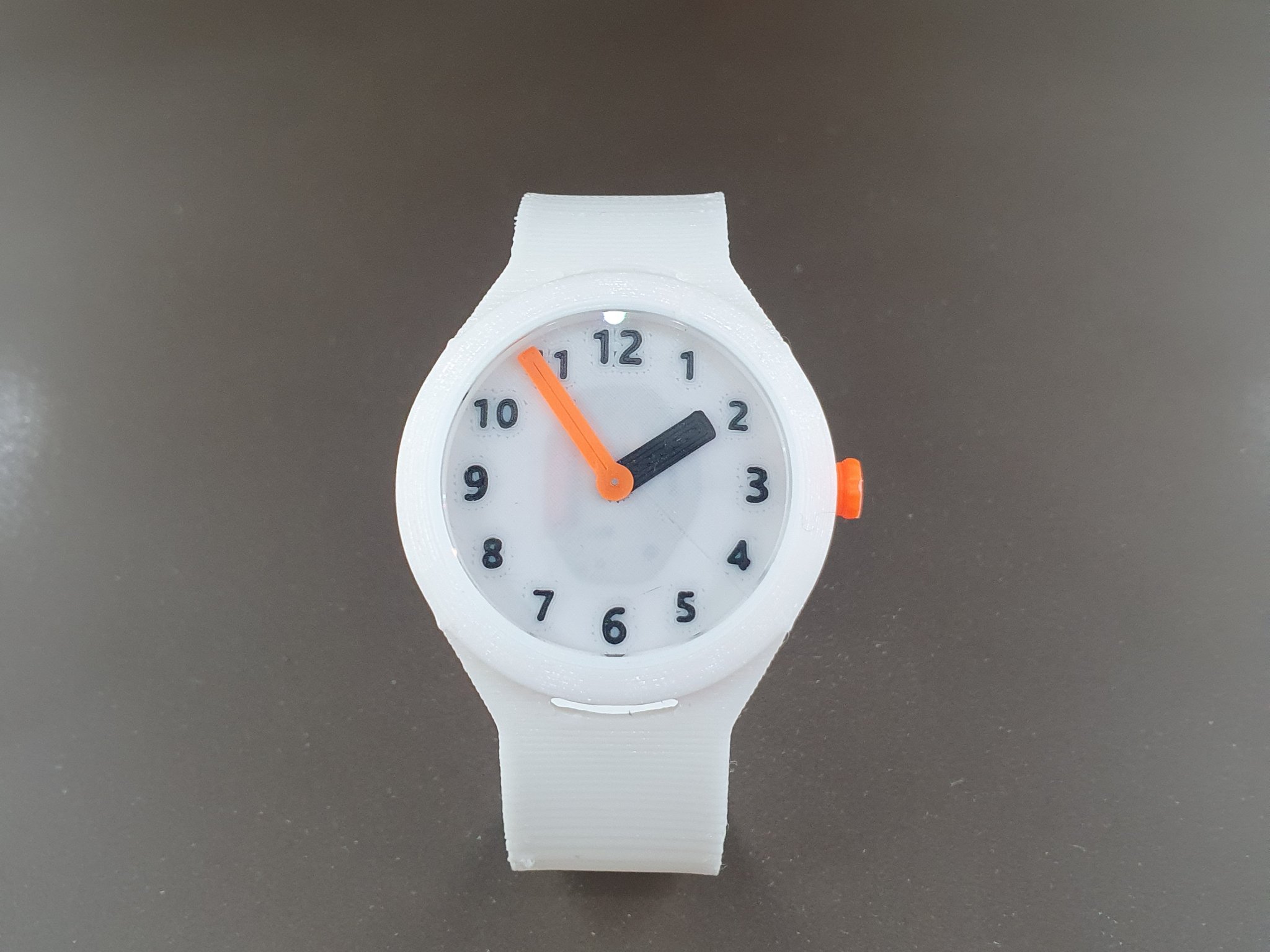 Đồng hồ in 3D chức năng với dây đeo mềm mại