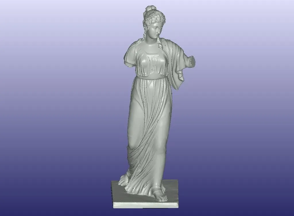 Tượng Agrippina - Tượng La Mã quét 3D