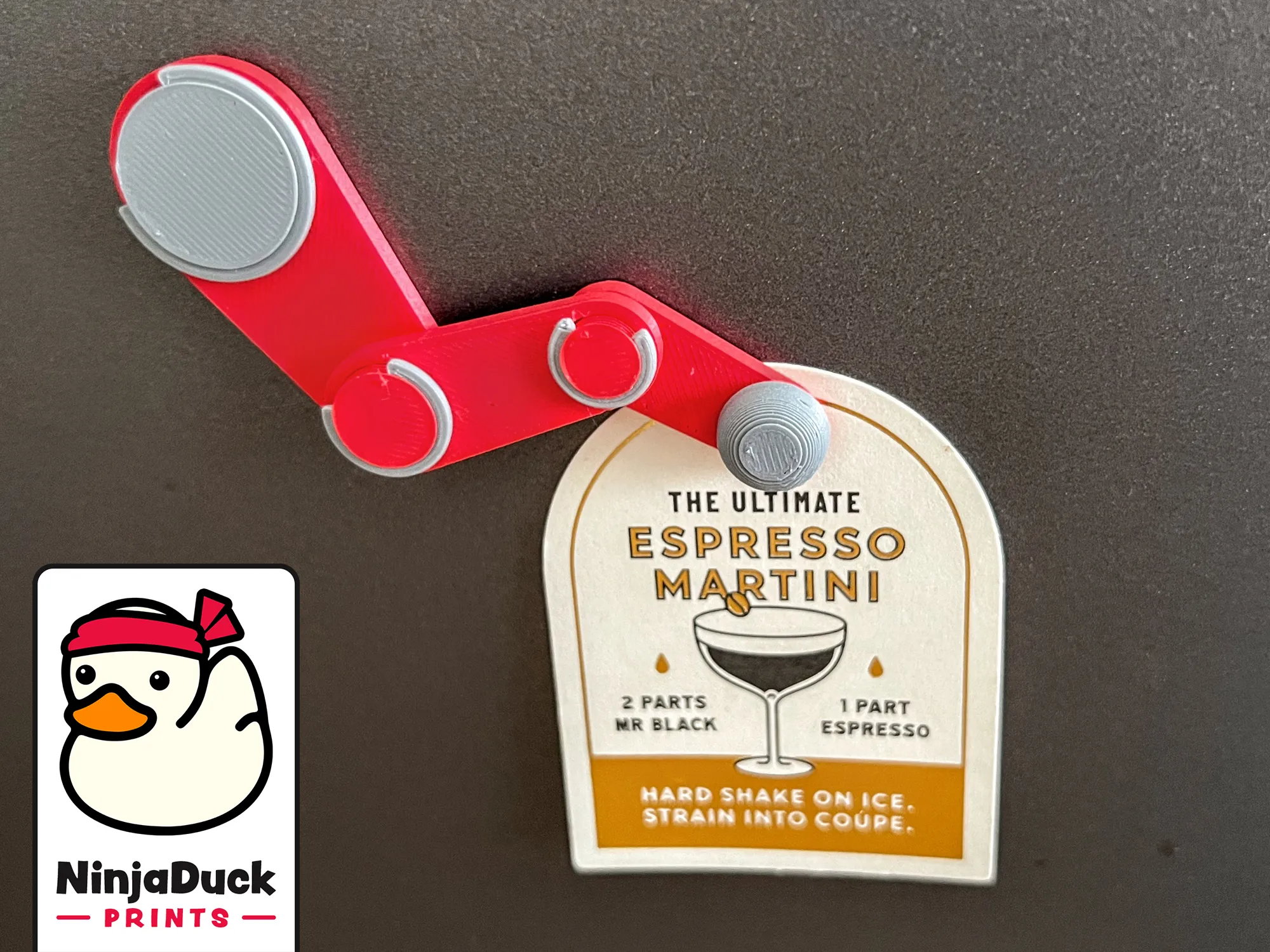 Nam châm tủ lạnh thiết kế phức tạp với động học ngược