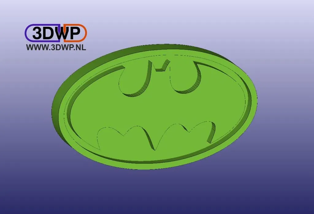 Giá treo tường biểu tượng Batman 3D