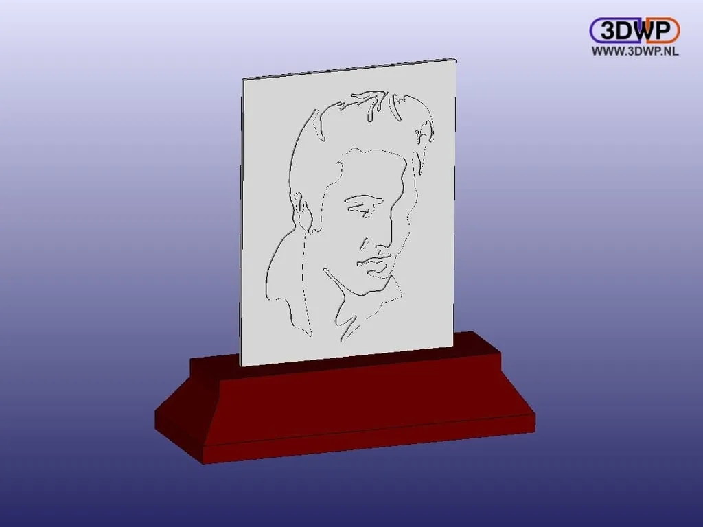 Silhouette của Elvis trong phiên bản remix độc đáo