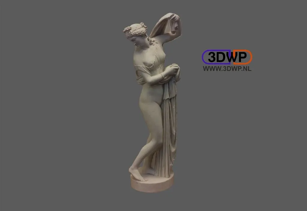 Tượng thần Aphrodite quét 3D từ bộ sưu tập Cast
