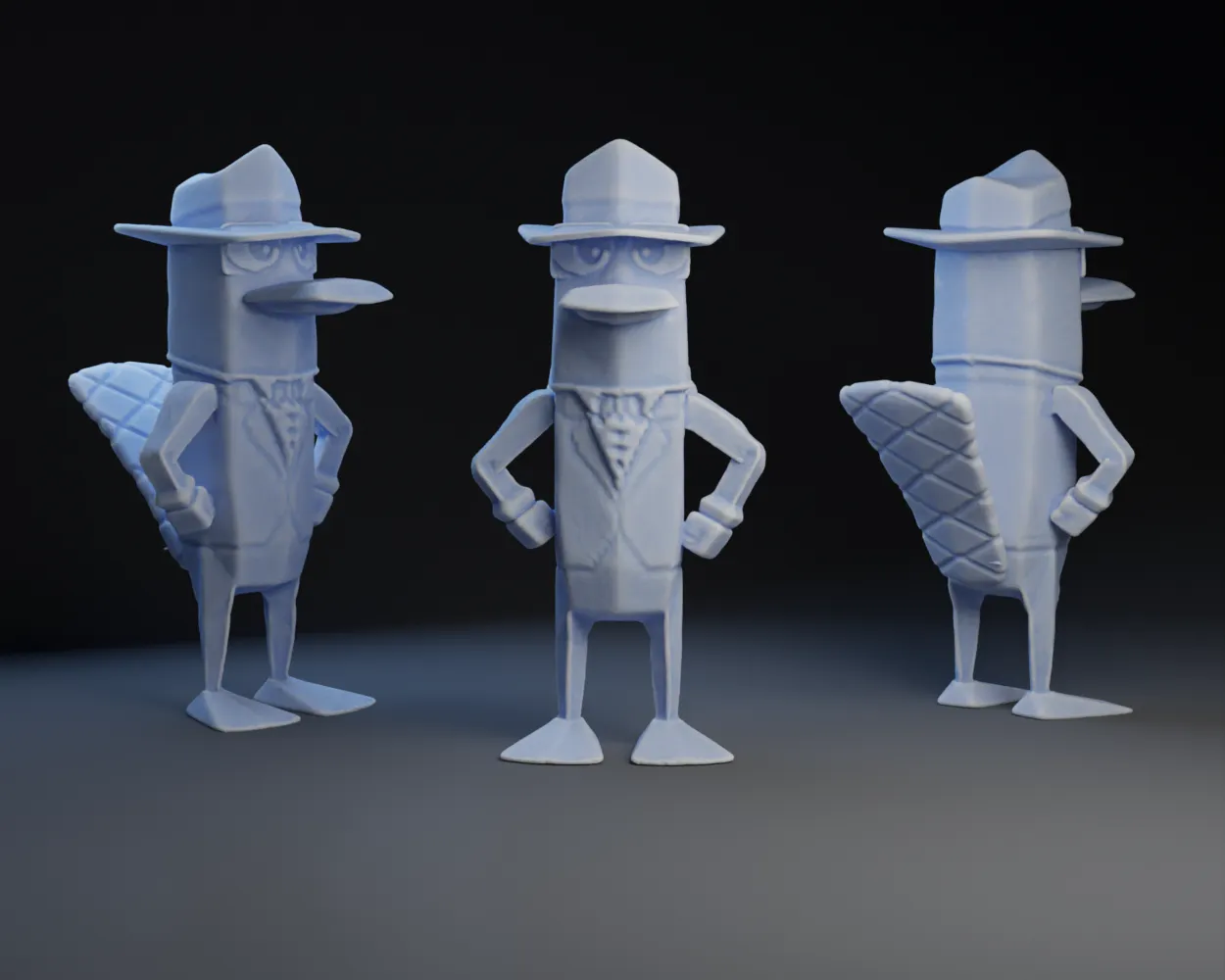 Perry the Platypus trong bộ tuxedo sang trọng